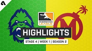 Vancouver Titans vs Florida Mayhem  Stage 4 Week 1 Day 4  Overwatch League S2 Highlights [upl. by Ahseit]