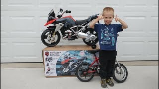 Kids Rollplay 6v BMW 1200 GS Motorcycle Unboxing amp Assembly Motorbike [upl. by Cahra413]