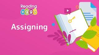 How to Assign a lesson or book to a student  Reading Eggs  Assigning for Teachers [upl. by Link]