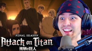 Scouts Assemble 👊  Attack On Titan 4x24 FIRST TIME REACTION [upl. by Borras278]