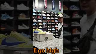 CUSTOMER BRING TRAVIS SCOTT JORDAN 1 LOW [upl. by Etnomaj47]