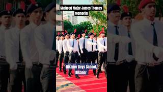 Major James Thomas Memorial shaheed bbs school alumni army india defence kargil motivation [upl. by Ddat]