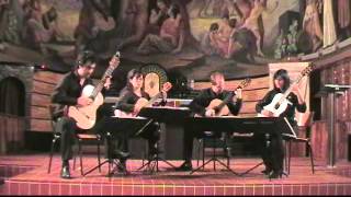 SOLEM GUITAR QUARTET  Federico Moreno Torroba  Estampas  2 part [upl. by Ozmo334]