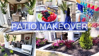 ULTIMATE PATIO MAKEOVER  Outdoor Decorating Ideas  DIY Landscaping Ideas  Wayfair [upl. by Arezzini]