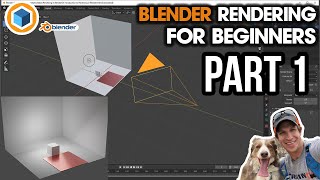 Getting Started RENDERING in Blender  Rendering Beginners START HERE [upl. by Nae]