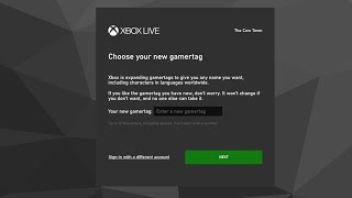 The new Xbox Gamertag System has arrived Change your gamertag for free [upl. by Neemsaj]