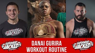 Danai Gurira Workout Routine Guide [upl. by Nytsirhc]