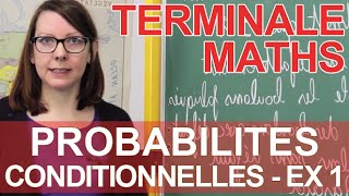 Probabilités conditionnelles  Exercice 1  Maths terminale  Les Bons Profs [upl. by Timothea]