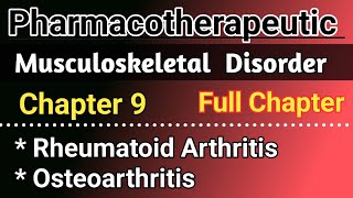 Musculoskeletal Disorders  Rheumatoid arthritis  osteoarthritis in hindi [upl. by Swain]