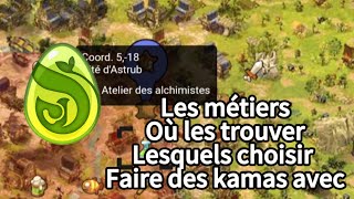 Tuto 4 Dofus Touch Les métiers [upl. by Gibun]