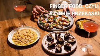 Finger food czyli zachwycające przekąski na sylwestra i na każdą inną imprezę 🎉 Rozkoszny [upl. by Korella]