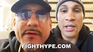 TEOFIMO LOPEZ SR RESPONDS TO REGIS PROGRAIS WITH BAD NEWS TRUTH ON WHY FIGHT quotNOT GONNA HAPPENquot [upl. by Essilem]