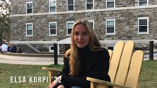 Middlebury  2020  Favorite Place on Campus Tour Guide Questions [upl. by Mafala]