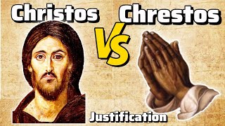 Justification Christos Vs Chrestos  by Linwood Jackson Jr [upl. by Arikat]