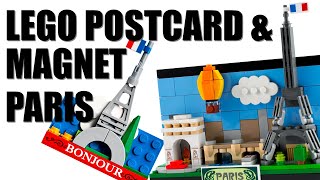 Unboxing the Lego 40568 Postcard Paris and Eiffel Tower Magnet [upl. by Mel]