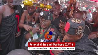 Sunyani Queenmother and Acting president of Sunyani Traditional Council dance together [upl. by Acsicnarf]