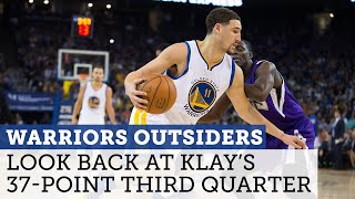 Marreese Speights looks back on Klay Thompsons amazing 37point third quarter  NBC Sports Bay Area [upl. by Aratak]