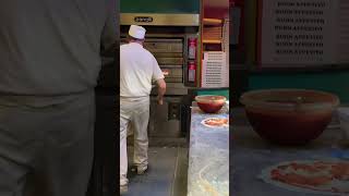 Fast pizza making in pizzeria italiana That’s amore Dean Martin [upl. by Kondon]