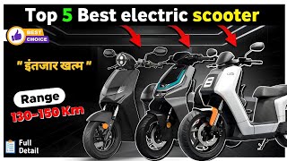 ⚡ Top 5 best electric scooter in india  best ev scooter in india 2024  Gadi Wale Bhaiya [upl. by Devy660]