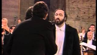 quotO Sole Mioquot Pavarotti Carreras Domingo  Rome 1990  DVD quality [upl. by Ellennoj]