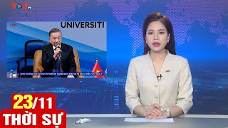 Bản tin sáng ngày 2311  Tin tức thời sự mới nhất hôm nay  VOV [upl. by Nahshun]