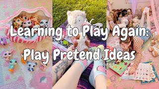 How to Play Play Pretend Scenario Ideas ♡︎ [upl. by Adiesirb]