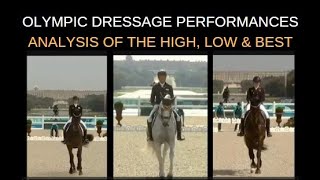 Dressage Olympics Analysis of High Low amp Best Score Veterinary Physiotherapy CritiqueReaction [upl. by Pampuch]