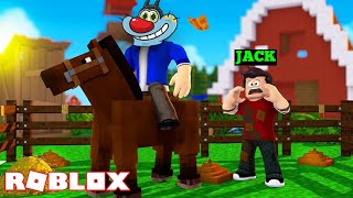 Roblox Oggy Became CowBoy Horse Riding With Jack In Horses Island [upl. by Ferne]