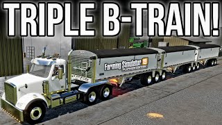 LONE OAK FS19 TRIPLE WILSON BTRAINS [upl. by Kcinomod]