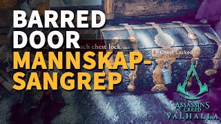 Mannskapsangrep Barred Door Wealth Treasure Chest Assassins Creed Valhalla [upl. by Gnort]