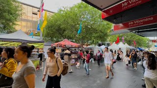 Explore Chatswood StreetFair amp Dinner at Haidilao Chatswood NSW Australia [upl. by Aivatnahs763]