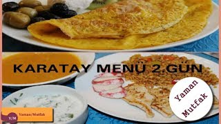 3 Günlük Karatay Diyet Menüsü2Gün Karabuğday Pilavı [upl. by Negriv669]