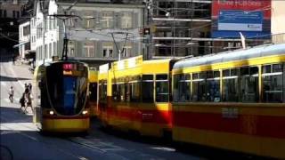 Strassenbahn Basel  Impressionen Teil 2 Sommer 2010 [upl. by Nolat520]