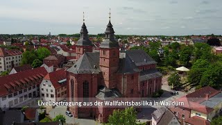 Andacht zu Ehren des Heiligen Blutes aus der Wallfahrtsbasilika in Walldürn 2262023 [upl. by Galitea]