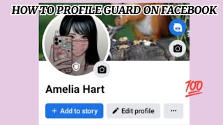 how to profile guard on facebook tutorial 2024 easy way [upl. by Marguerite752]