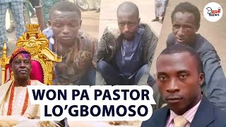 SUSPECTED HERDSMEN ARRËSTED FOR KLLING PASTOR IN OGBOMOSO LIVE AT OBA GHANDI AFOLABI OLAOYE PALACE [upl. by Bev578]