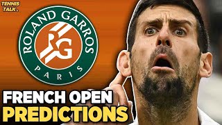 French Open 2024 Predictions  Tennis Talk Plus [upl. by Sirdna622]