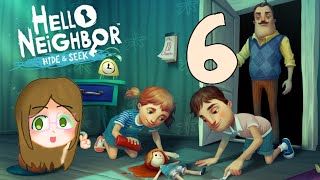 JOGANDO HELLO NEIGHBOR HIDE AND SEEK pt6 [upl. by Dustan]