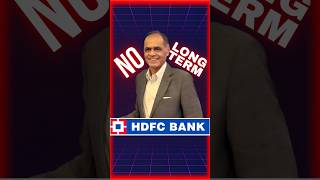 Ramesh Damani Buy Hdfc Bank No Long Term Investment  shorts  Ramesh Damani Interview [upl. by Alidus637]