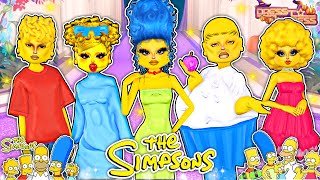 Buying Simpsons Characters Themes in DRESS to IMPRESS  Roblox Pretty Dti [upl. by Pierson]