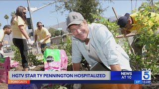 Ty Pennington HGTV star hospitalized [upl. by Romalda]