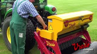 Vredo Compact Overseeeder by Campey Turf Care [upl. by Dahlstrom]