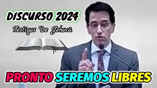 POR FIN SE NOS LIBERARÁ DE LA ANGUSTIA MUNDIAL DISCURSO JW TESTIGOS DE JEHOVÁ JWORG [upl. by Schuster]