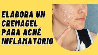 Cremagel antiacné con clindamicina e indometacina [upl. by Herbie388]