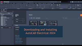 Installing AutoCAD Electrical 2024 [upl. by Wahlstrom703]