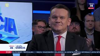 Strefa Starcia wróciła Gorące polityczne show w telewizji wPolsce24 [upl. by Uos]