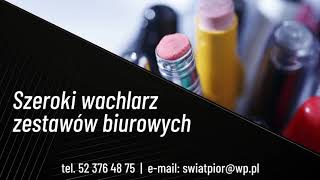 Artykuły papiernicze Bydgoszcz PH Świat Piór Barbara HenczelWcisło [upl. by Aehsat]