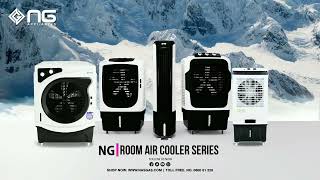 NasgasNG Room air cooler series hybridinverter technology innovation ng [upl. by Dlanod]