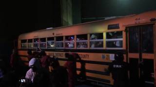 Zombie Bus Show at Universal Studios Japan Halloween Horror Nights [upl. by Wyn]