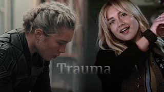 Yelena Belova amp Hawkeye  Trauma [upl. by Atolrac]